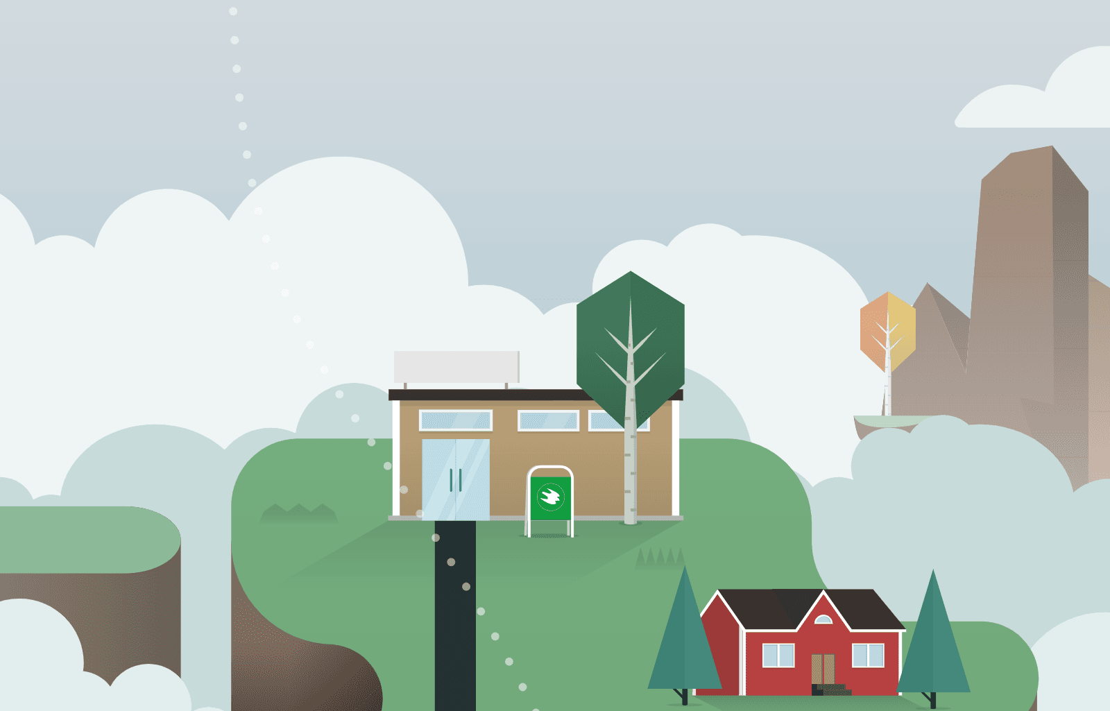 miljöresa, butik, matbutik, utsläpp, vindkraft, jätteräka, fiskguide, hållbar, dagligvara, handel, ...